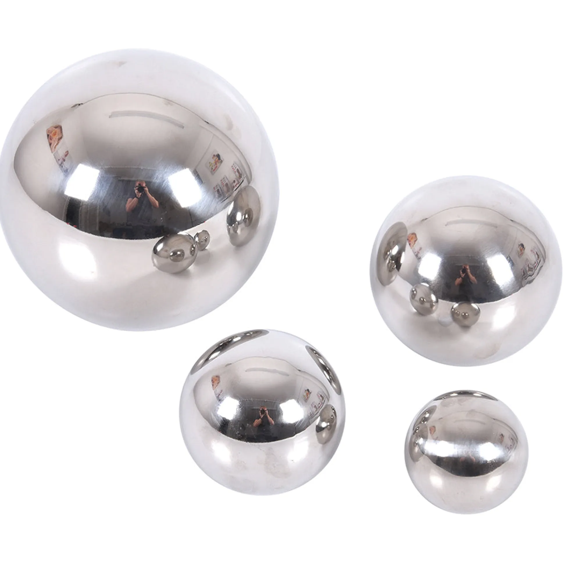 Sensory Reflective Mirror Balls Set | Stainless Steel, Fun & Engaging Play for All Ages