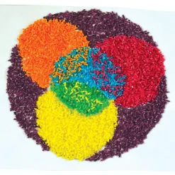 Sensory Rice Multi-Color Sensory Bin Filler & Craft Material | 6 Color Textured Rice Set