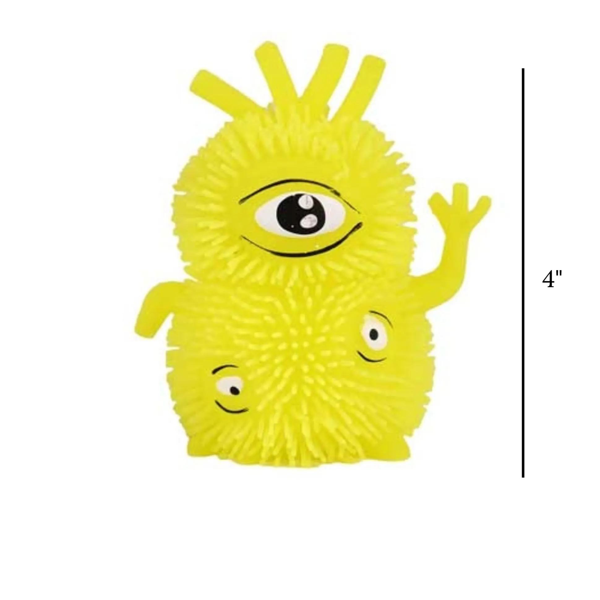 4" Sensory Squeezy Monsters - Set of 4