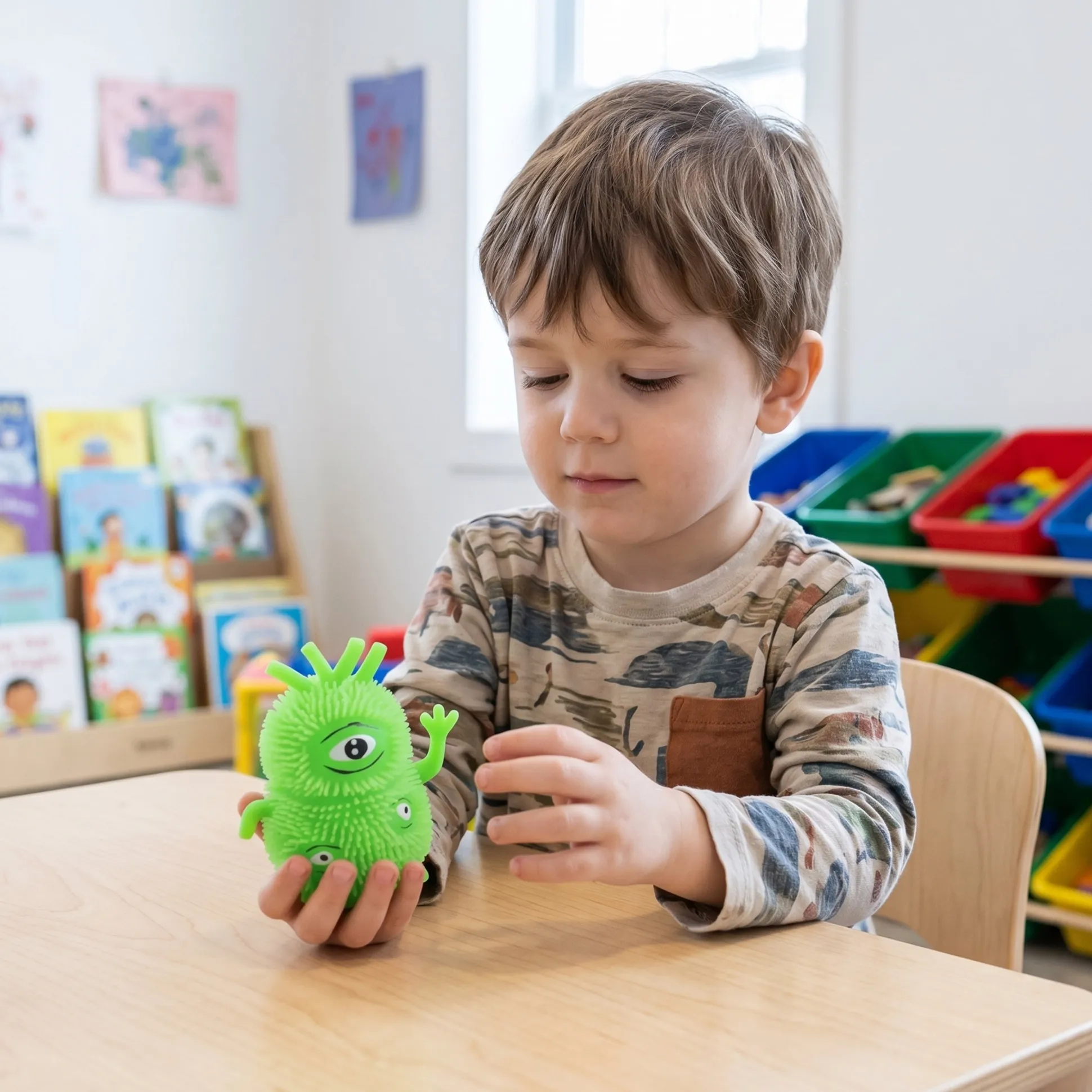 4" Sensory Squeezy Monsters - Set of 4