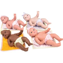 Set of 4 Dolls & 4 Sleepers