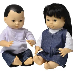 Set of Ten Ethnic Dolls
