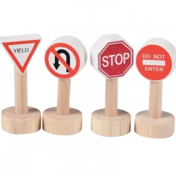 Set Of Traffic Signs & Lights 14 Pcs