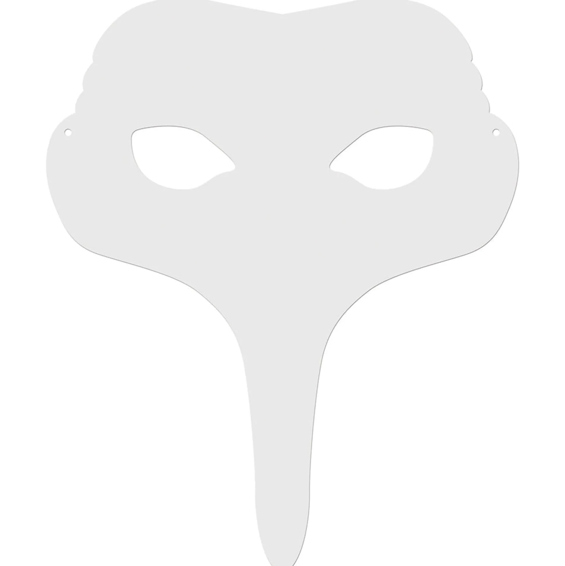 Shakespeare Designed Blank Masks for Decorating