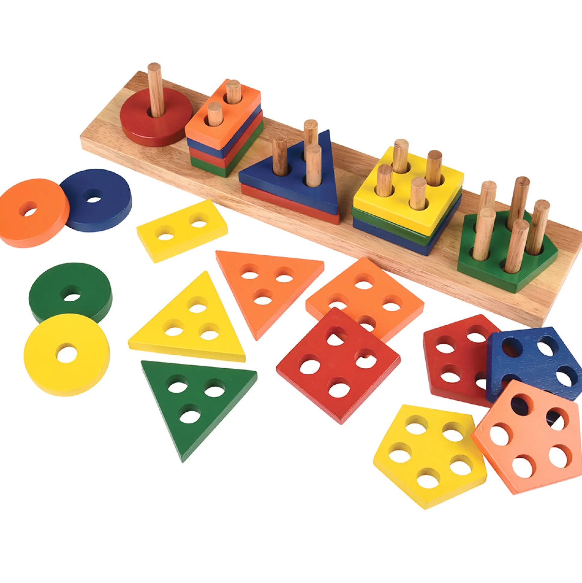 Shape Sorting Peg Board