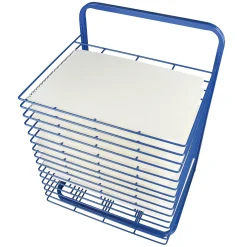 15-Shelf Sturdy Paint Classroom Drying Rack | Sturdy Powder-Coated Wire | Free-Standing
