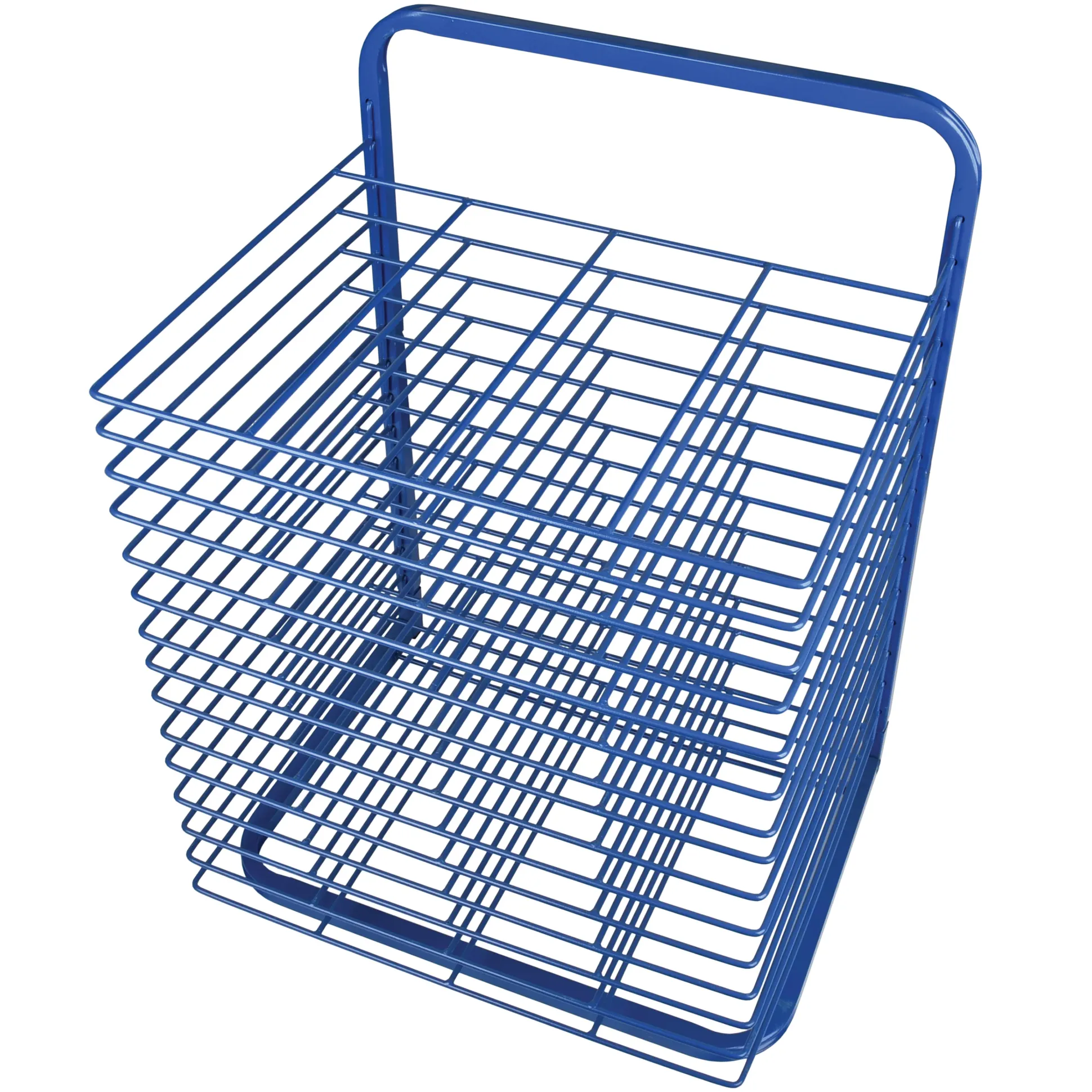 15-Shelf Sturdy Paint Classroom Drying Rack | Sturdy Powder-Coated Wire | Free-Standing
