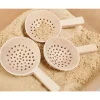 Short Handle Wooden Spoons | Montessori Sensory & Sand Play Tools 3-Piece Set