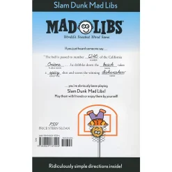 Slam Dunk Mad Libs Basketball Word Game Book