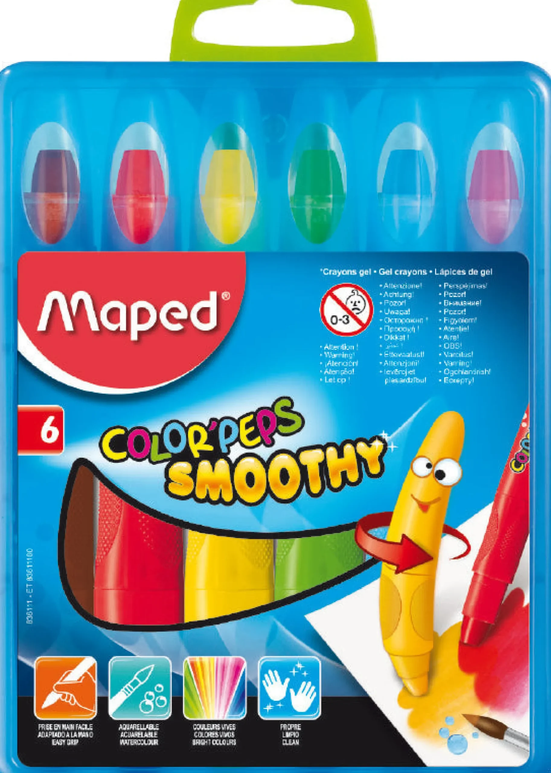 Smoothy Retractable Gel Crayons