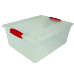 Snap Handle Storage Totes – Set of 6