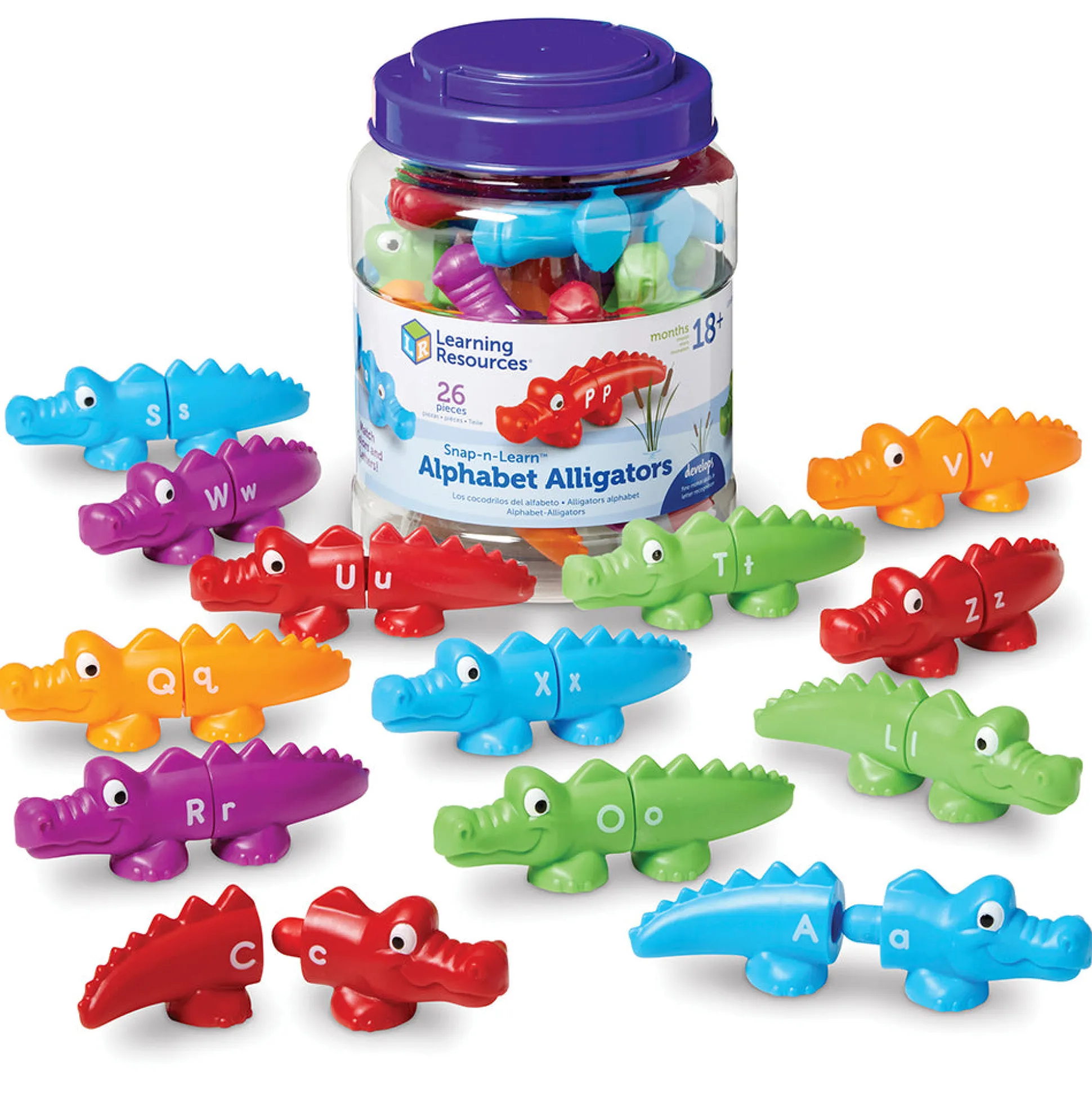 Snap-n-Learn® Alphabet Alligators