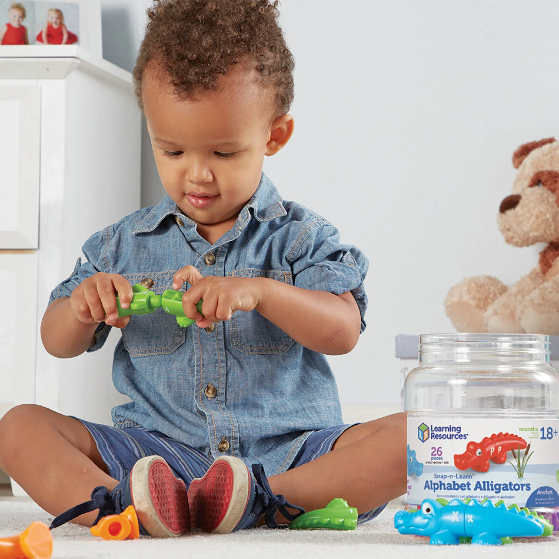 Snap-n-Learn® Alphabet Alligators