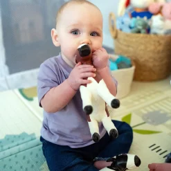 Soft Vinyl Farm Animal 5-Piece Set | Durable, Wipe-Clean Pretend Play Toys