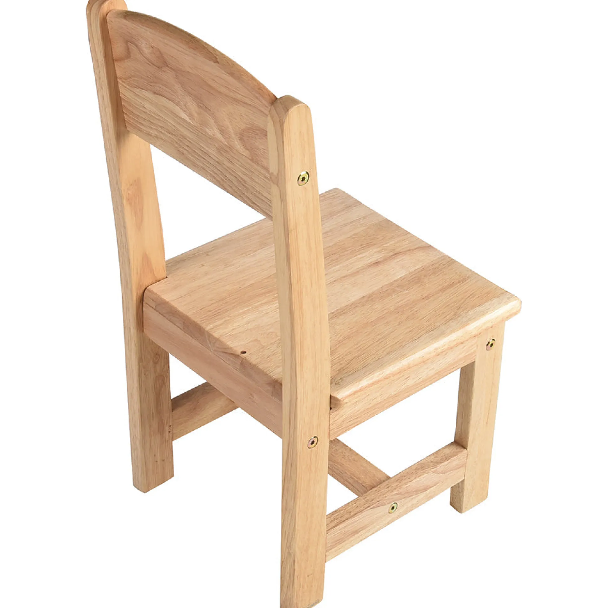 Solid Hardwood Child-Sized Chair | 10" Seat Height, Durable & Safe Classroom Seating