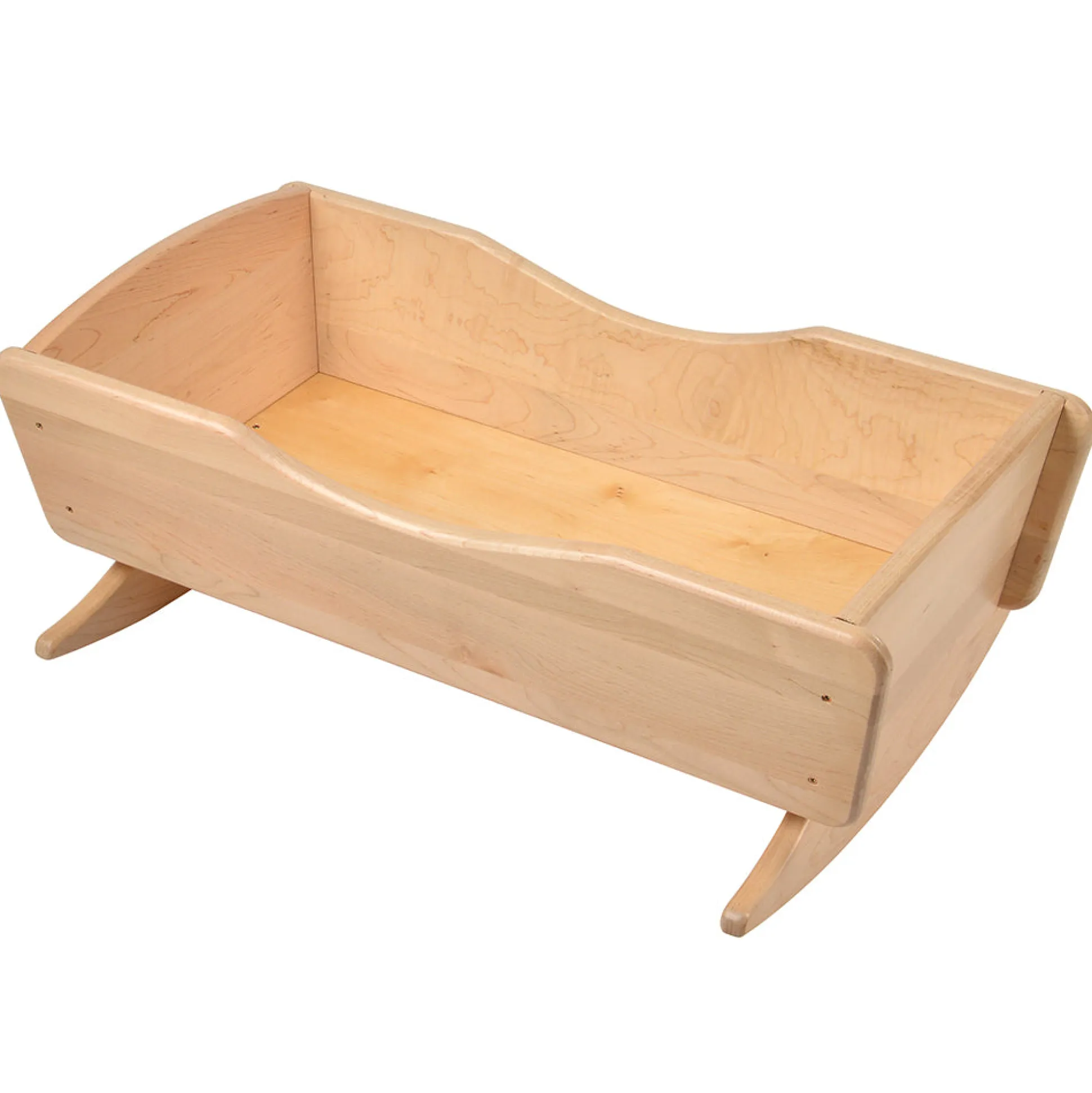Solid Maple Doll Cradle