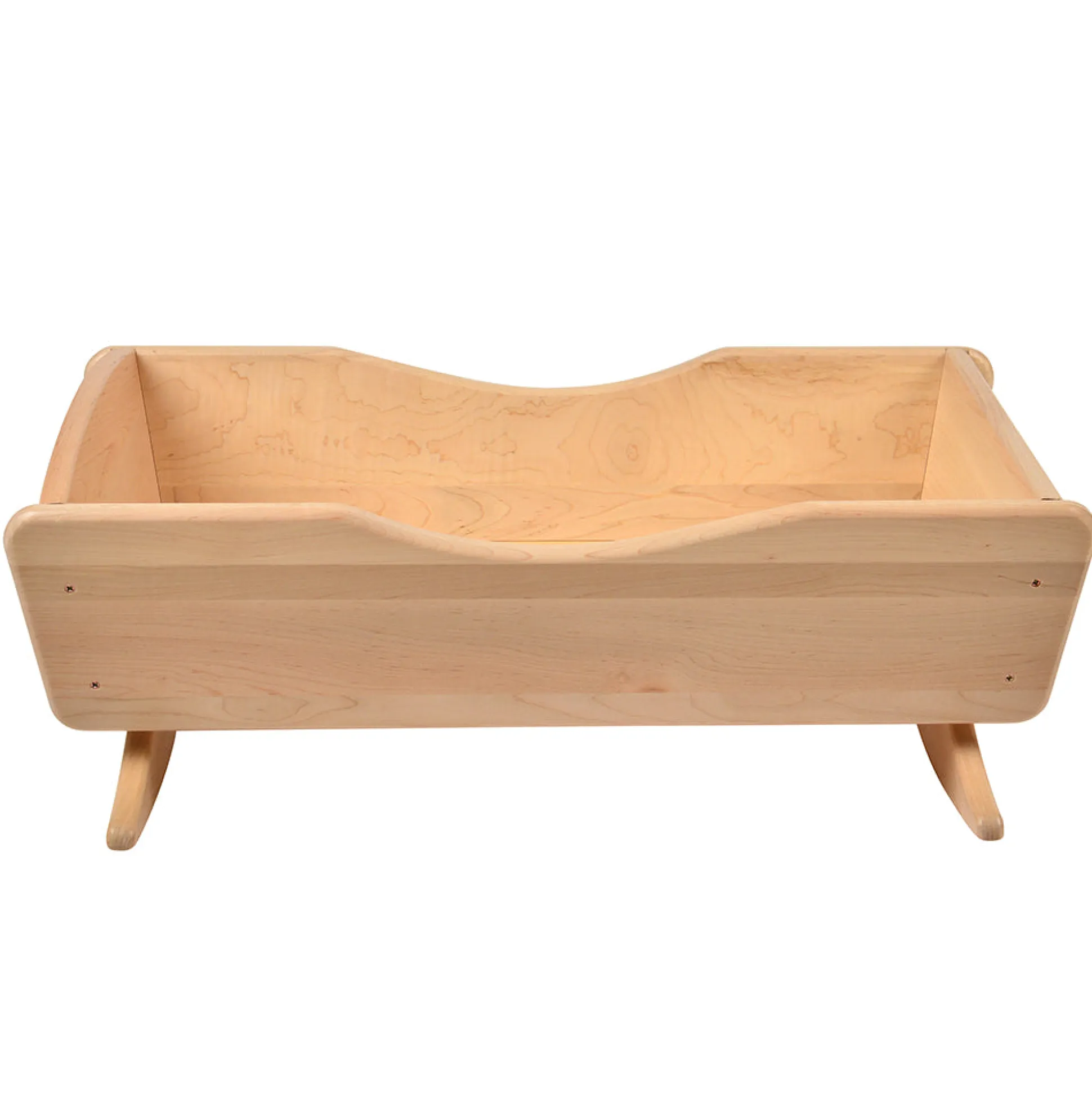 Solid Maple Doll Cradle