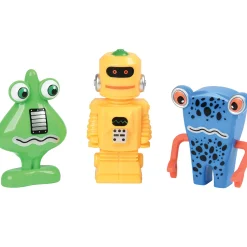 Space Mission Rocket Ship Playset with Sounds | 7-Piece Astronaut & Alien Adventure Set