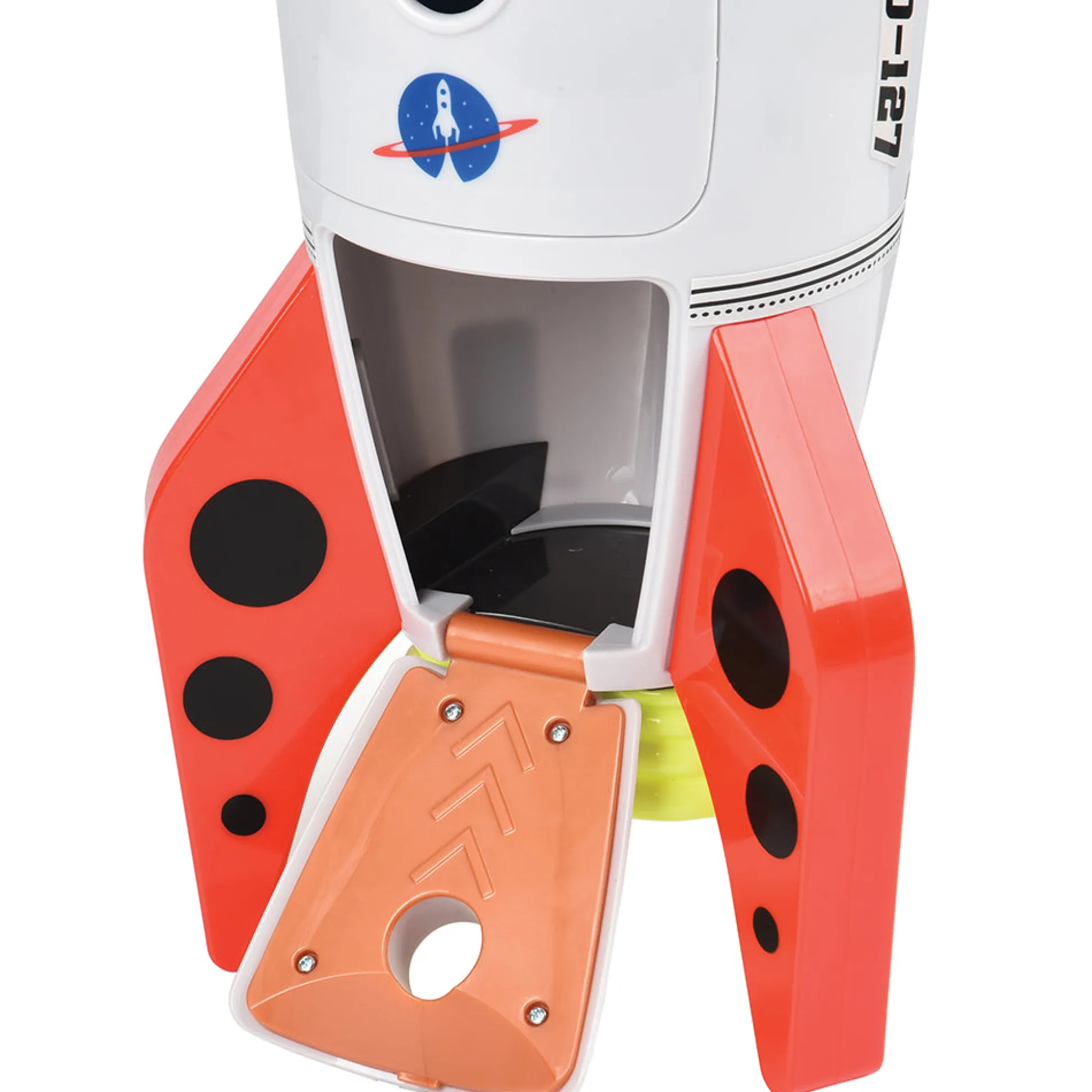 Space Mission Rocket Ship Playset with Sounds | 7-Piece Astronaut & Alien Adventure Set