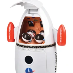 Space Mission Rocket Ship Playset with Sounds | 7-Piece Astronaut & Alien Adventure Set