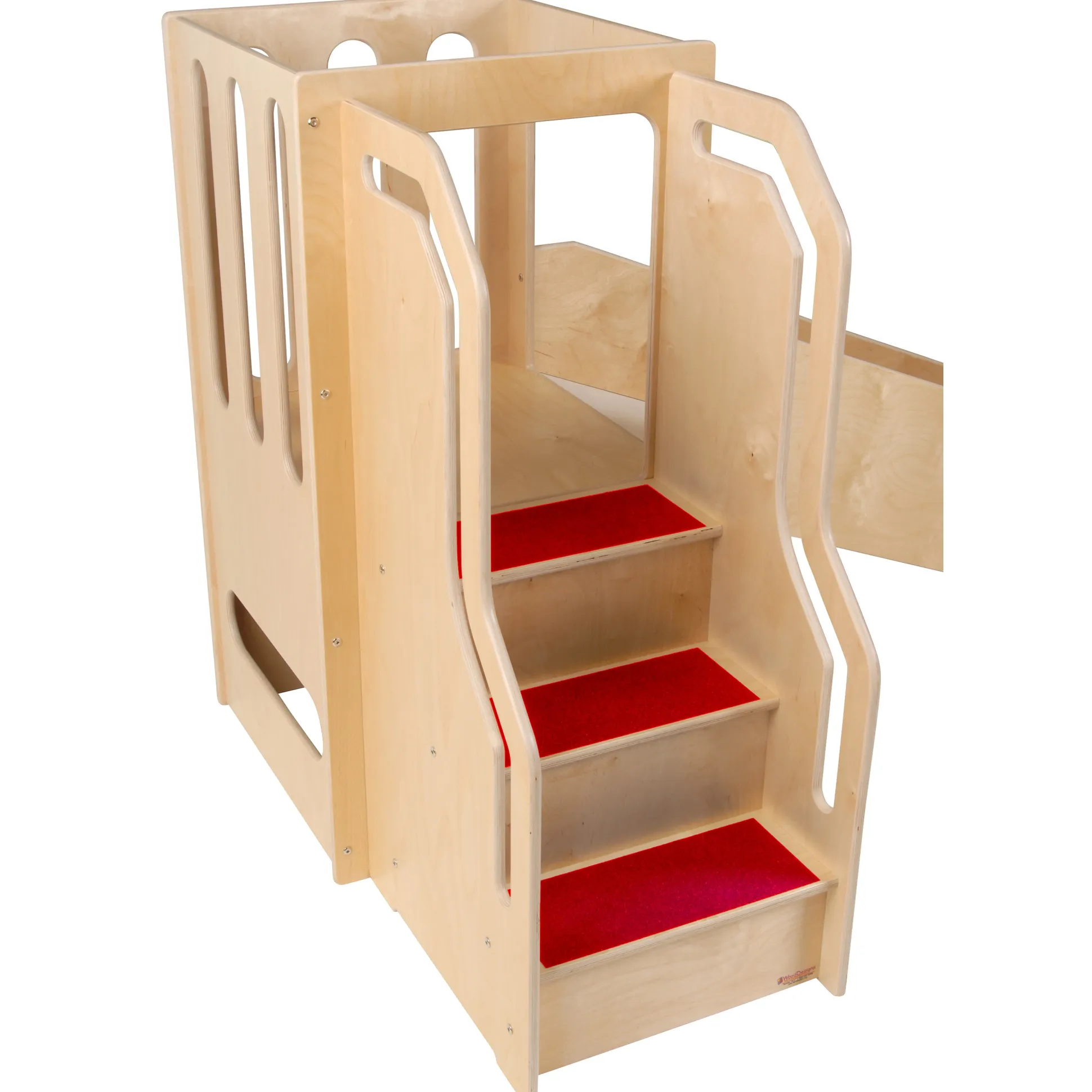 Space-Saver Toddler Wooden Activity Center