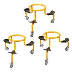 Spin & Ride Cooperative Play Bikes – Set of 3