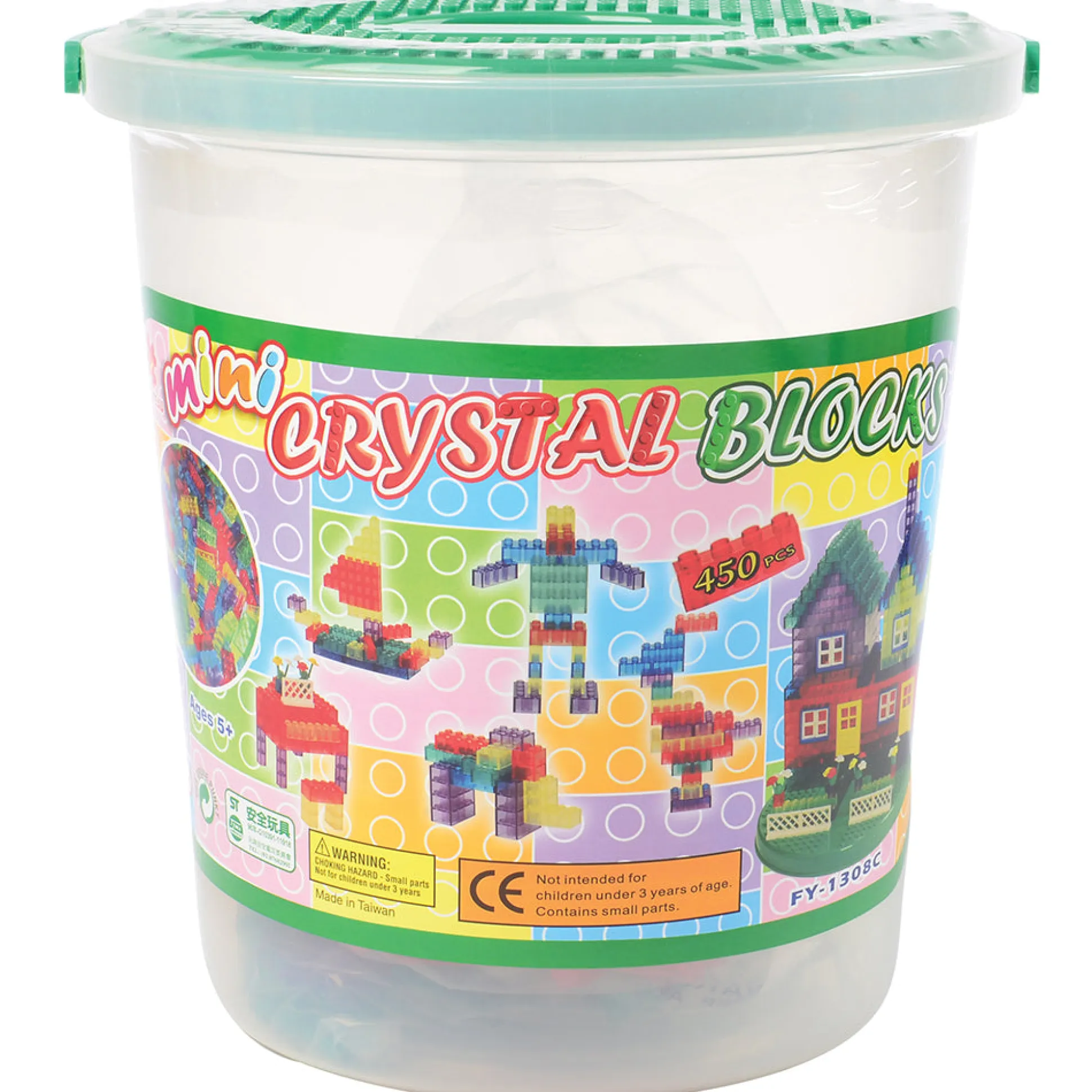 Standard Size Transparent Building Bricks