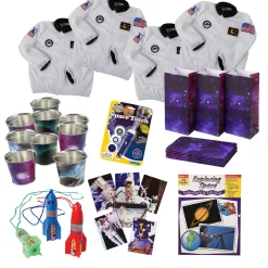 STEM Action & Exploration Space Camp Bundle | Astronaut Role Play & Solar System STEM Activities