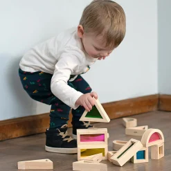 STEM Color Mixing Building Blocks | 24-Piece Light Table Set