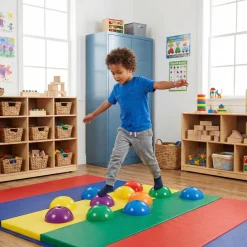 Stepping Domes: Set of 36 Domed Cones for Indoor or Outdoor Classroom Use