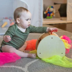 Stuff 'N Pull Scarf Tote | 13-Piece Colorful Sensory & Fine Motor Play Set