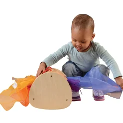 Stuff 'N Pull Scarf Tote | 13-Piece Colorful Sensory & Fine Motor Play Set