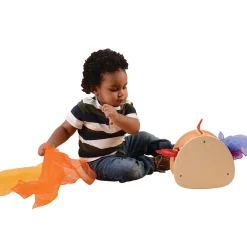 Stuff 'N Pull Scarf Tote | 13-Piece Colorful Sensory & Fine Motor Play Set