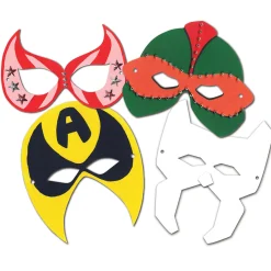 Super Hero Masks / 24-Pk