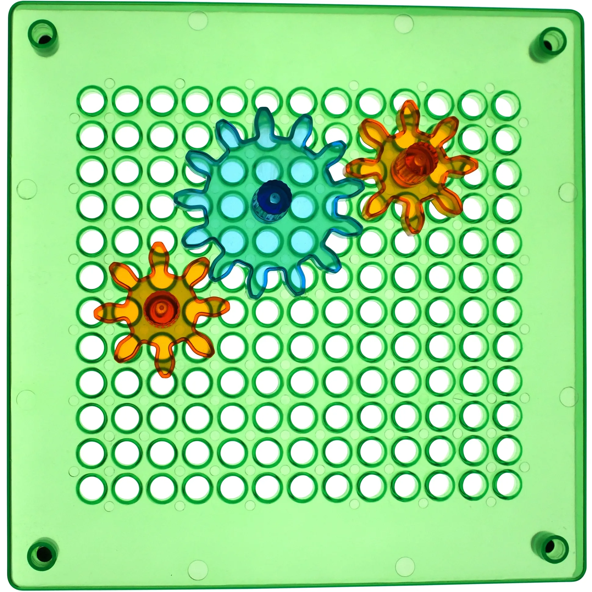 Swap 'N Spin Gear Grid Light | Interactive STEM Gear Board with Spinning Gears