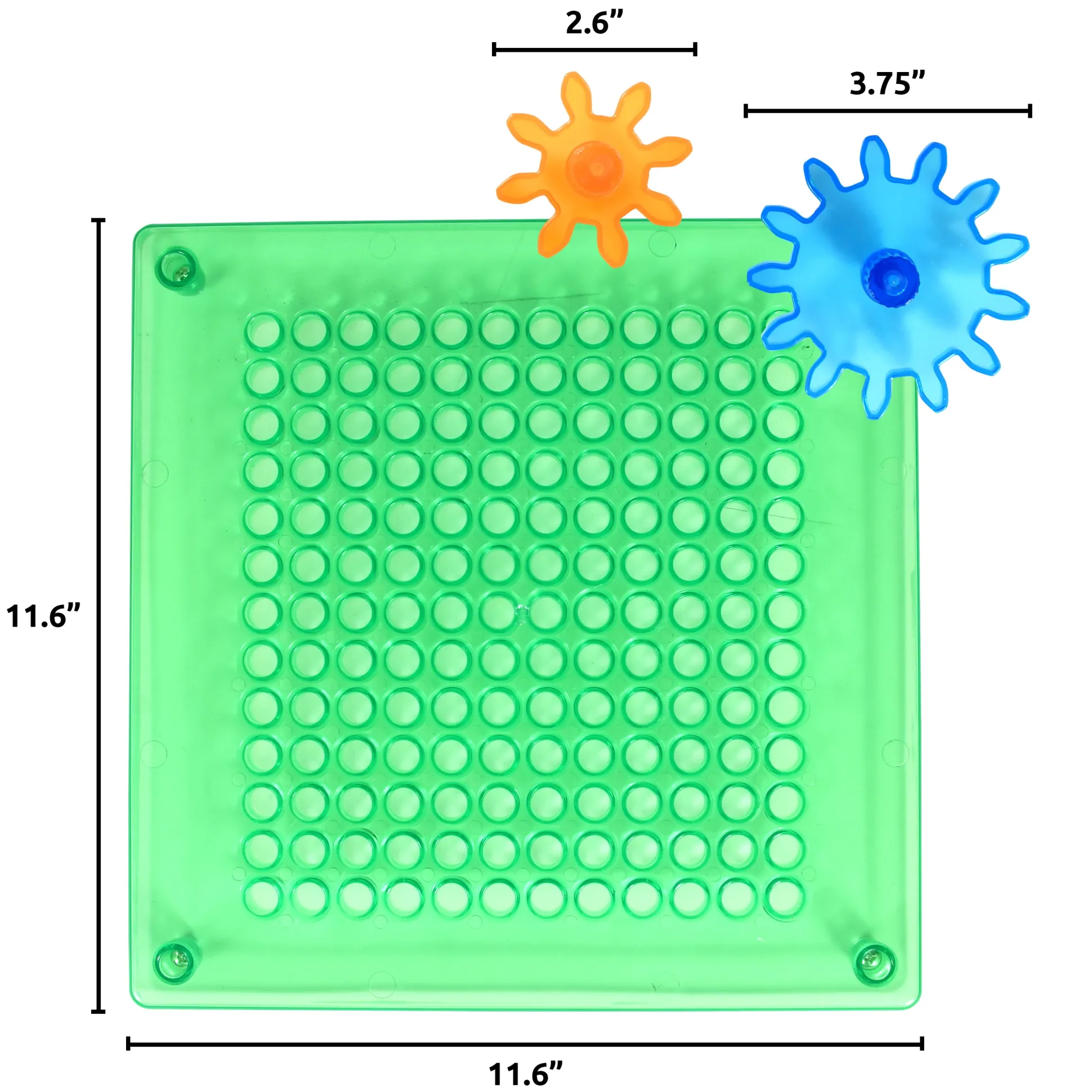 Swap 'N Spin Gear Grid Light | Interactive STEM Gear Board with Spinning Gears
