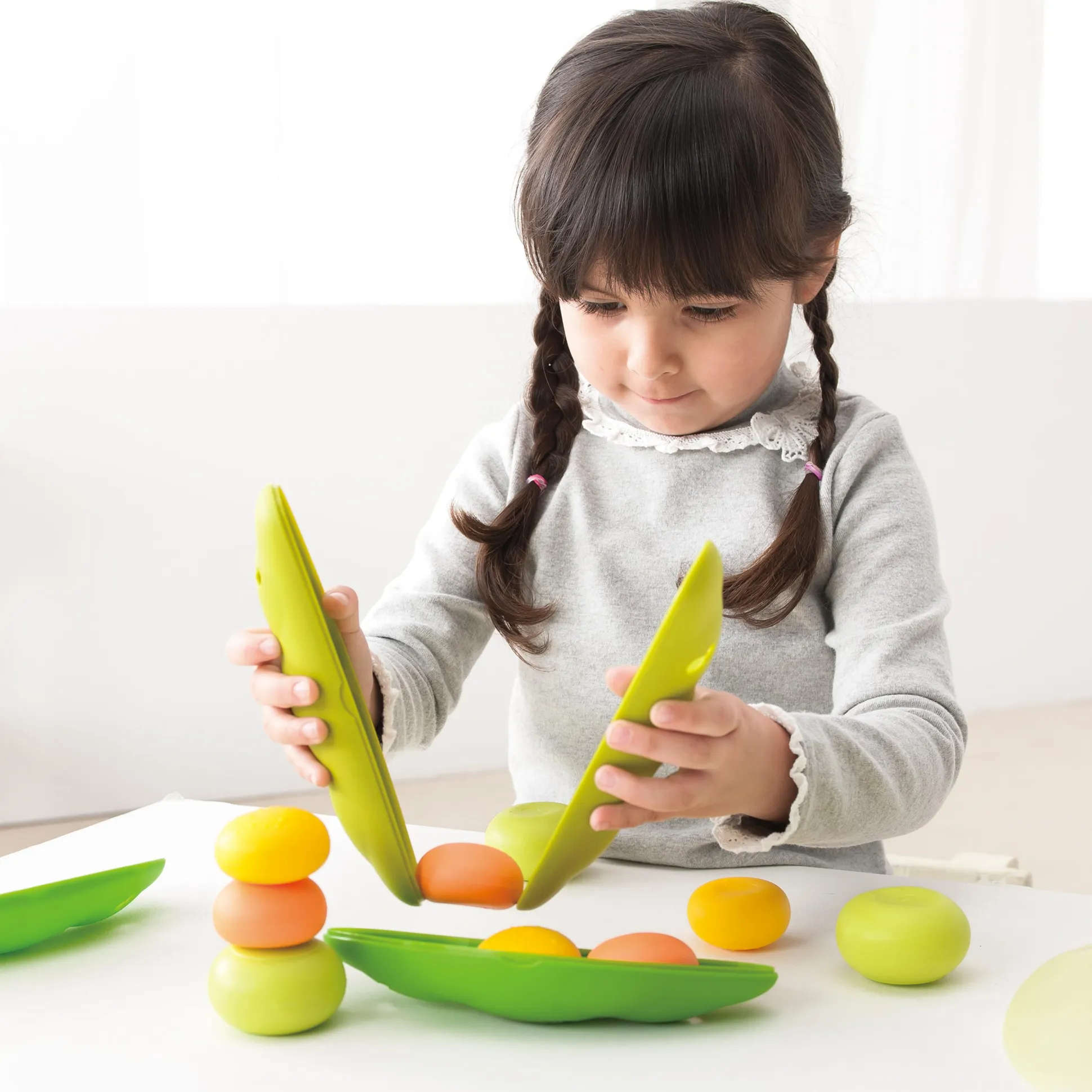 Tactile Bean Pods Play Set | Fine Motor & Sensory Exploration