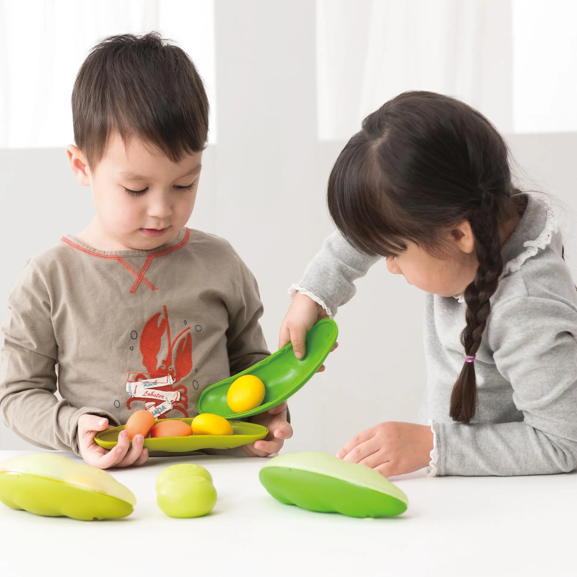 Tactile Bean Pods Play Set | Fine Motor & Sensory Exploration