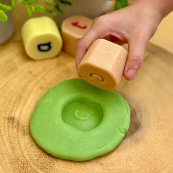 Tactile Lowercase Alphabet Stamping Stones | Durable Literacy Stampers