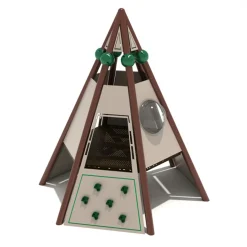 Teepee Hideout Imaginative Play Structure | Unique Shelter for Creative Outdoor Fun