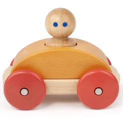Tegu Orange Magnetic Racer | 3-Piece Set