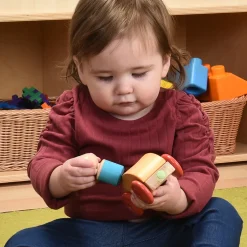Tegu Orange Magnetic Racer | 3-Piece Set