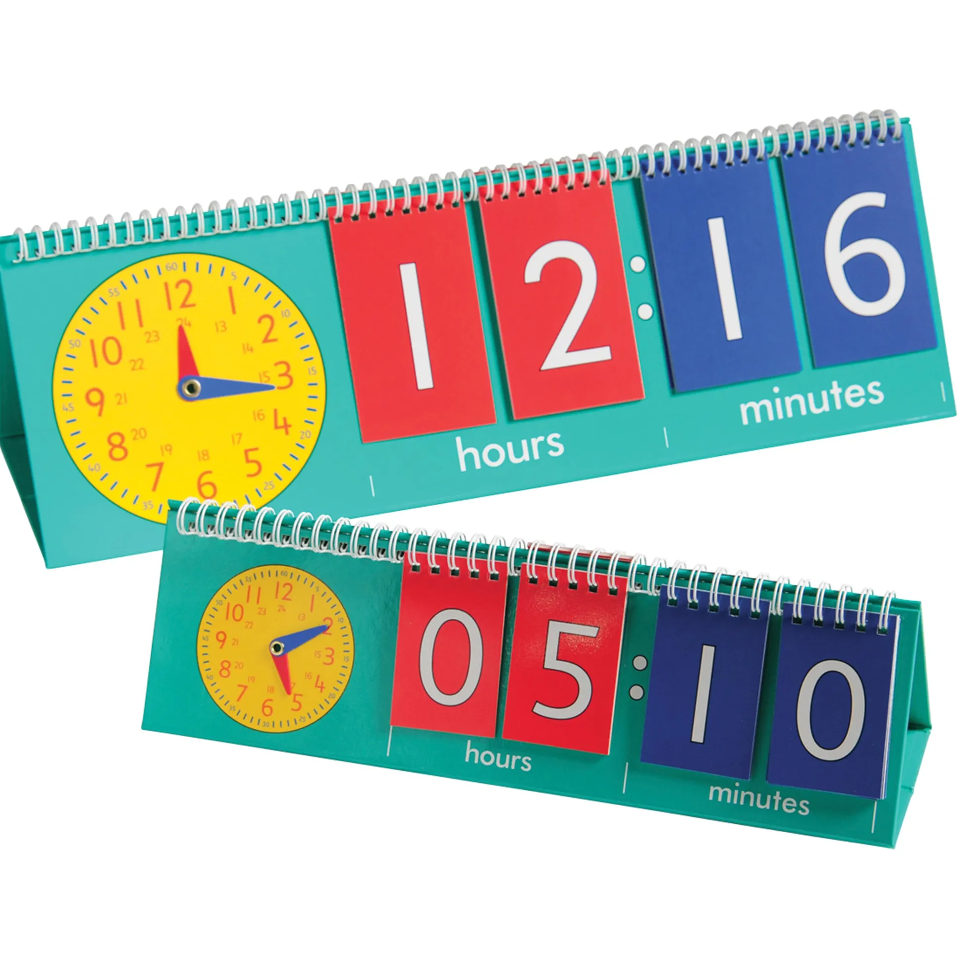 Tell Time Student Flip Chart Set of 10
