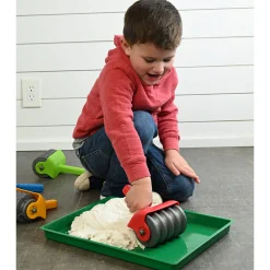 Textured Sand Rollers | Set of 5 Patterned Sensory Tools for Dough & Sand Play