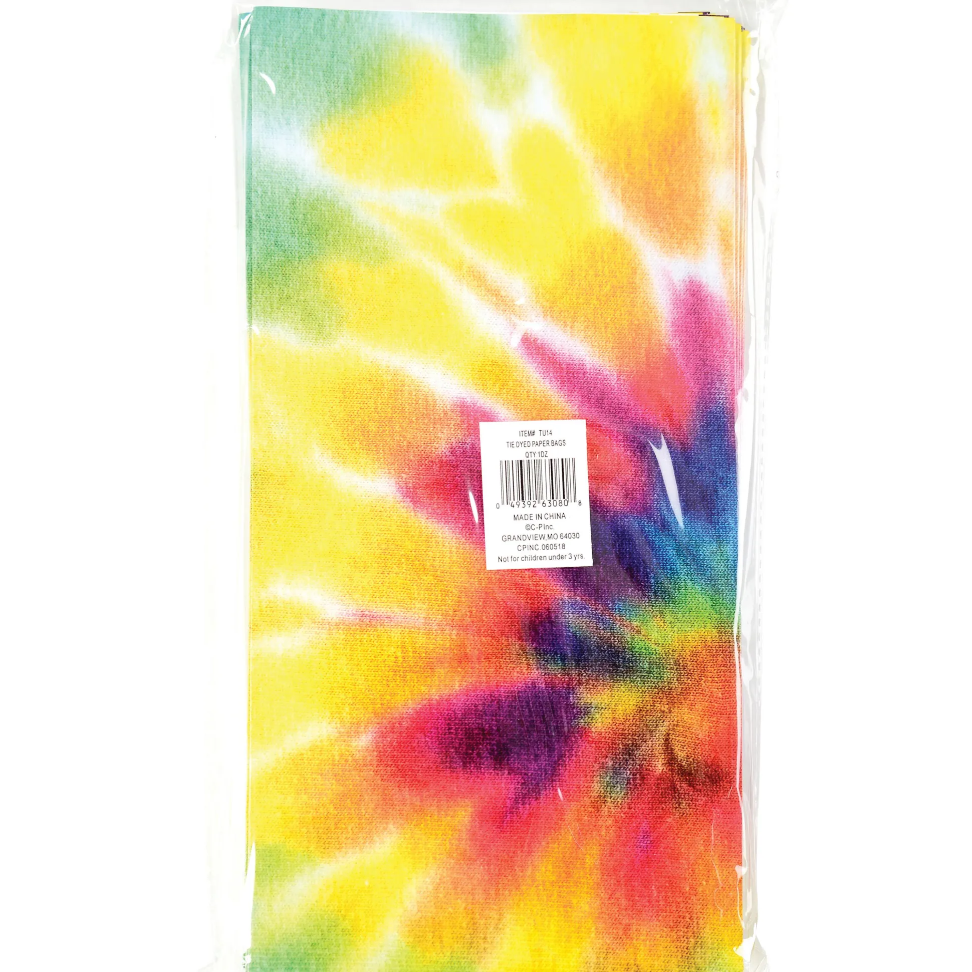 Tie-Dye Achievement Reward Bags - Set of 12