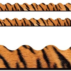 Tiger Print Classroom Border Trimmer -39 ft