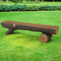 6' Timber Bench | Natural, Durable Outdoor Seating