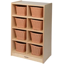 8 Tote Birch Storage Shelf | Durable Classroom Organization