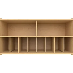 Tot Mate Maple Colored Overhead Wall Storage