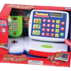 Touchpad Cash Register | Interactive Playset with Calculator & Accessories